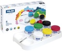 Box 6 Poster Colour Jars 40Ml Assorted