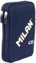 Double Decker Pencil Case Cont 430 Blue