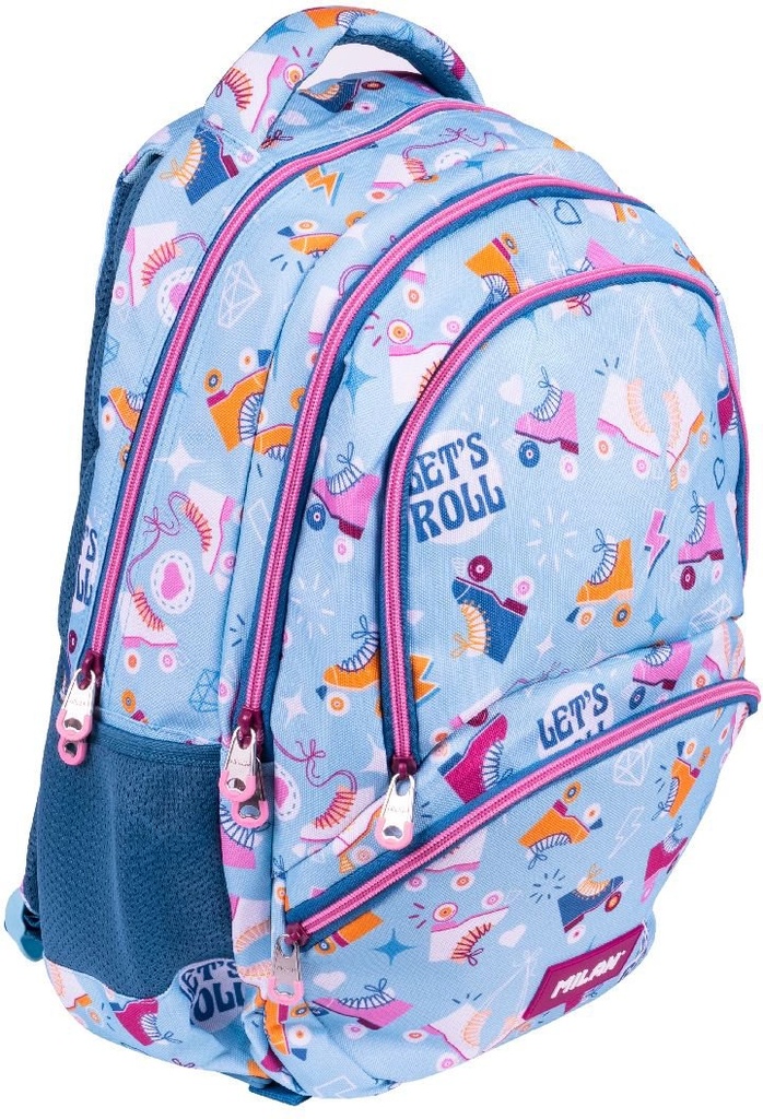 Large School Backpack 25L Roller