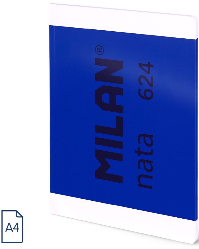 Notebook A4 Blue 48 Sheets. Lines Nata