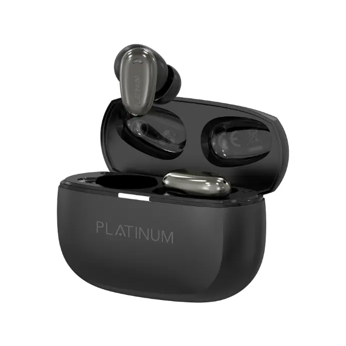 Platinum Ardor Tws Anc+Enc Wireless Earphones - Black