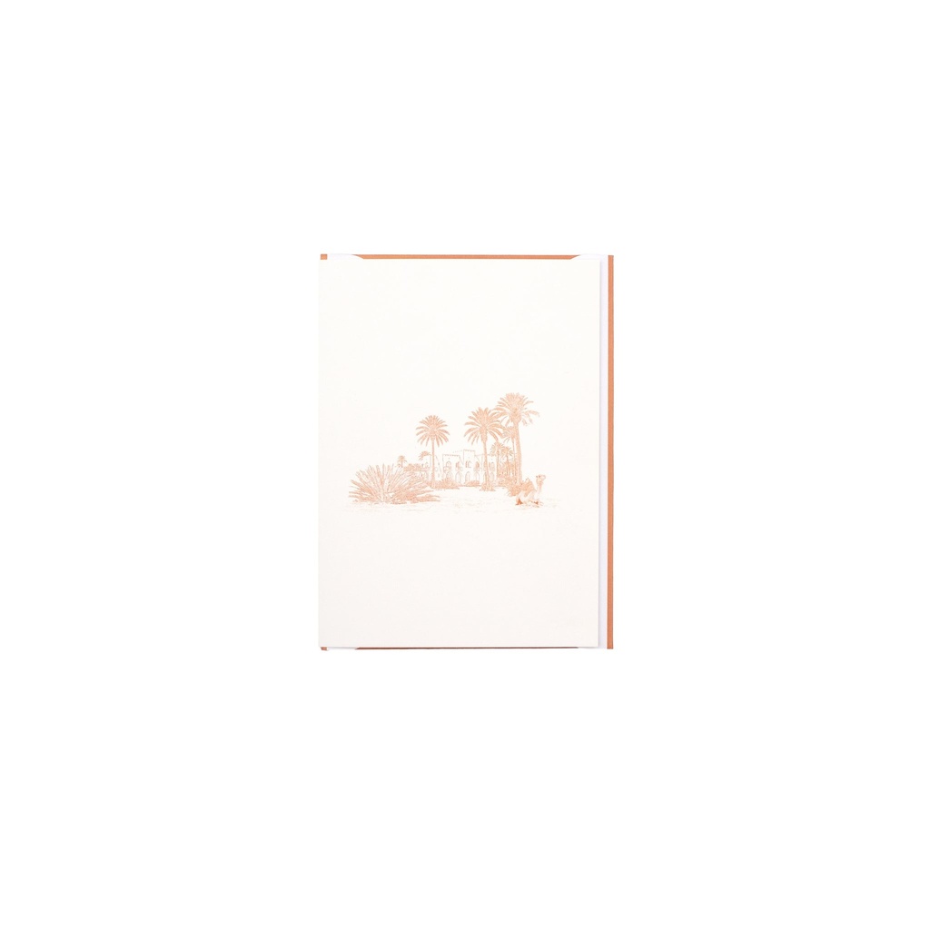 Greeting Card Desert Scene Thara