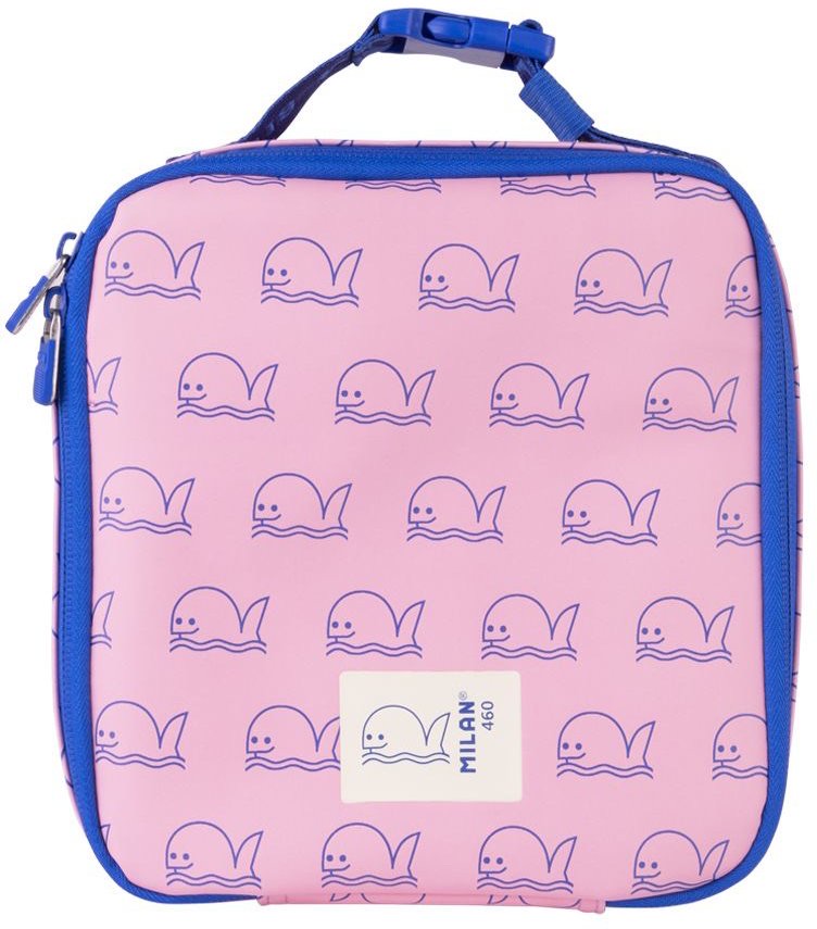 Lunch Bag, With 3 Lunch Box 3.5L, Isothermal Food, 460 Pink