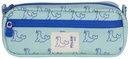 Pencil Case Squared 2 Zipper  460 Green