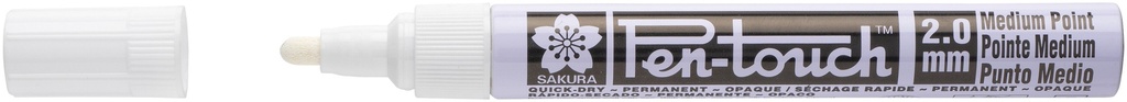 Sakura Pen-Touch Medium White
