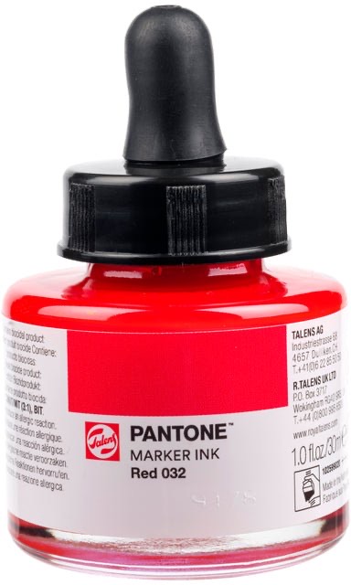 Talens | Pantone marker ink 30 ml Red 032