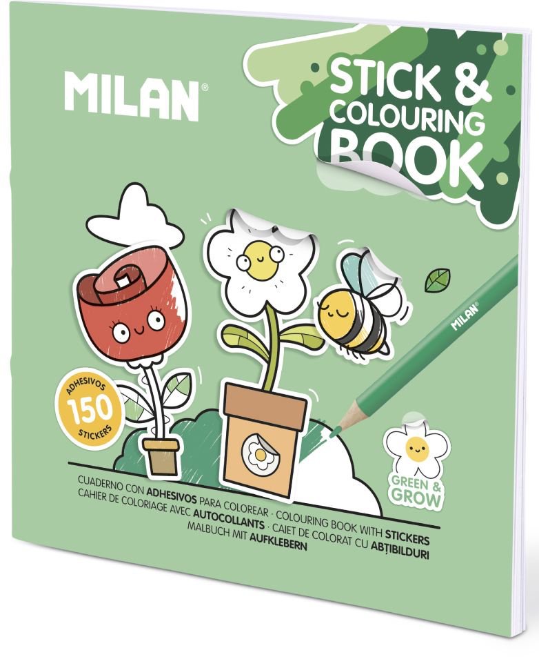 Stickers Notebook Green & Grow 