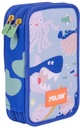 Art Kit Pencil Case 2-Decker Cnt. Blue Odyssey