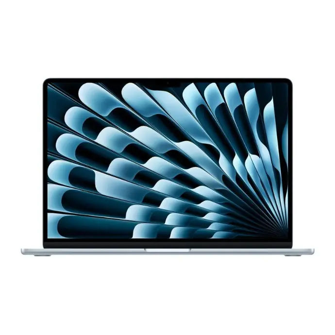 Apple MacBook Air 15-inch  M4 chip with 10-core CPU and 10-core GPU, 24GB, 512GB SSD - Sky Blue