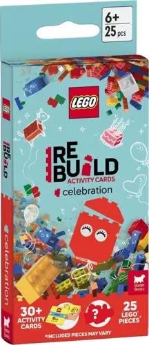 Lego® Books: Rebuild Activity Cards: Celebration (With Over 30 Activity Cards An