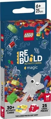 Lego® Books: Rebuild Activity Cards: Magic (With Over 30 Activity Cards And 25 L