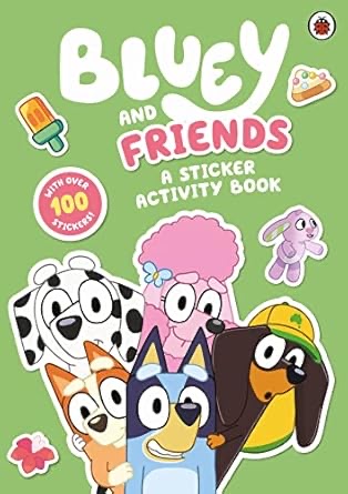 Bluey: Bluey And Friends: A Sticker Activity Book