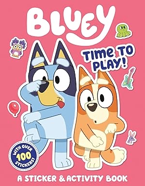 Bluey: Time To Play Sticker Activity