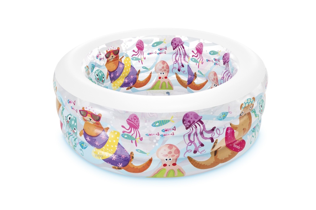 Intex  Little Otter Pool, W/ Infl. Floor, Ages 6+, Shelf Box 42158480
