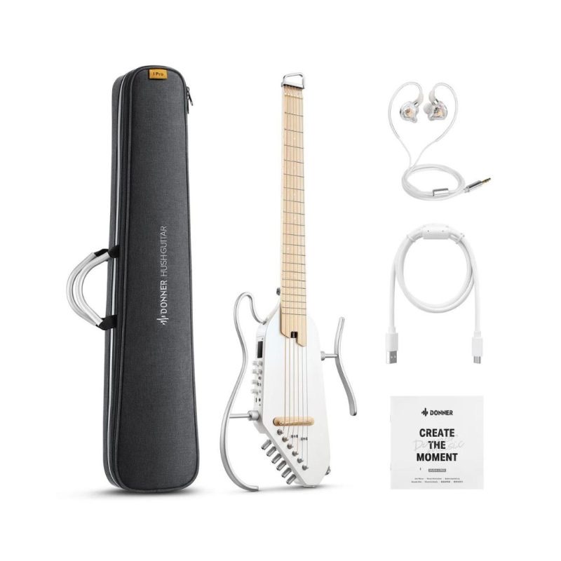Donner - Ec6868 - Hush-I Pro Silent Guitar - Wh