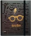 Premium 4 Ring Binder File Folder Harry Potter