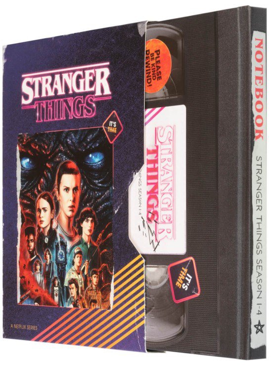 Stranger Things Vhs Premium A5 Notebook