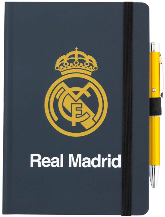 Real Madrid Premium A5 Notebook With Projector Pen