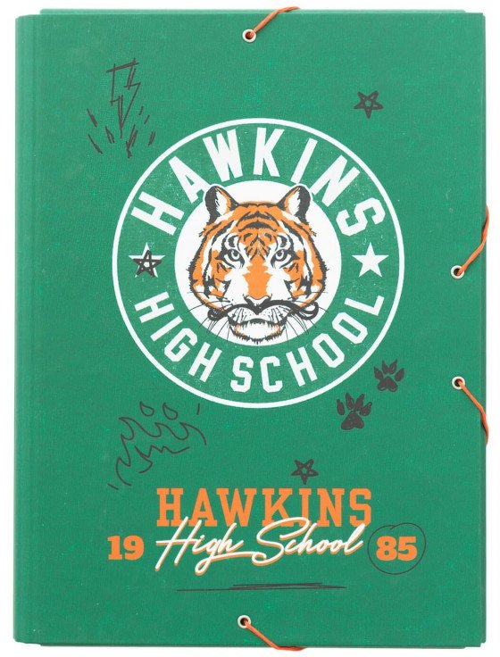 Stranger Things High School File Folder