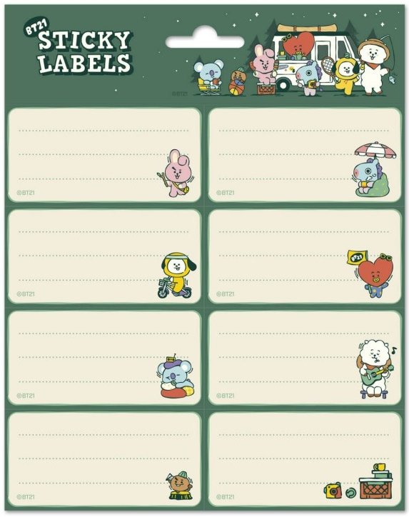 Bt21 Self-Adhesive Labels