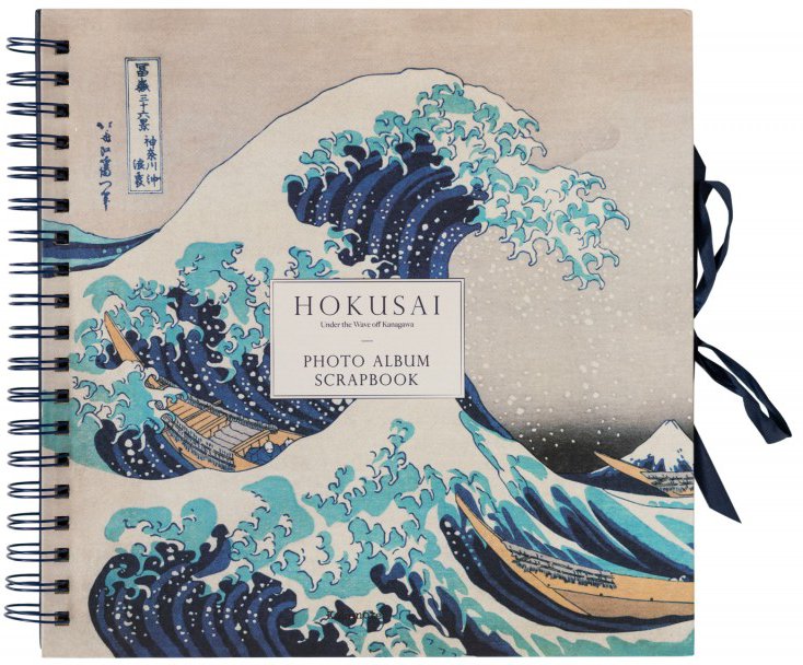 The Great Wave Of Kanagawa Hokusai Scrapbook Photo Album 40 Pages 26X26Cm