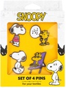 Snoopy Pin Set Set Of 4 Pins