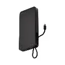 Momax 1-Power X 20000Mah Power Bank With Built-In Usb-C Cable - Black