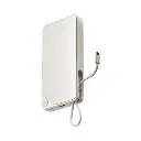 Momax 1-Power X 20000Mah Power Bank With Built-In Usb-C Cable - White