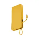 Momax 1-Power X 20000Mah Power Bank With Built-In Usb-C Cable - Yellow