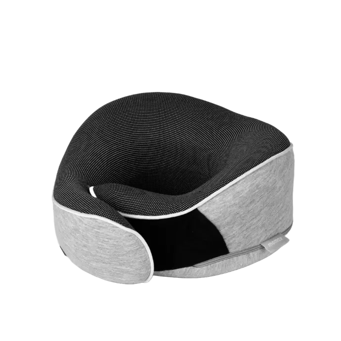 Momax 1-World Ergonomic Travel Pillow - Grey