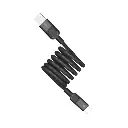 Momax Mag Link 66W Usb-A To Usb-C Magnetic Cable 1M - Black