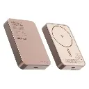 Momax Q.Mag X1 Qi2 10000Mah Gen2 15W Magsafe Wireless Power Bank - Rose Gold