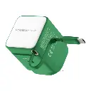 Momax 1-Charge 65W Gan 1 Port Charger With Built-In Usb-C Cable - Green
