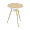 Momax Cymbal Coffee Table With Lighting Effects , Magnetic Charging & Wireless Speaker