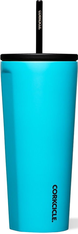 Cold Cup W/ Straw 710Ml Capri Blue