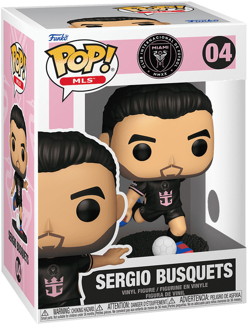 Pop! Football: Inter Miami - Sergio Busquets (away)