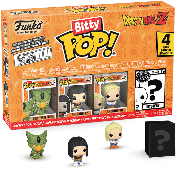 Bitty Pop! Animation: Dragon Ball - Cell (First Form) 4pk