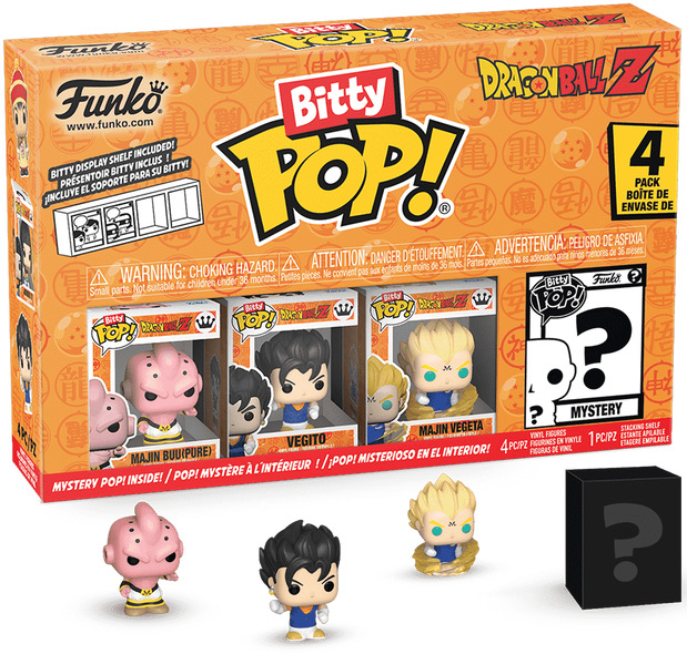 Bitty Pop! Animation: Dragon Ball - Kid Buu 4pk