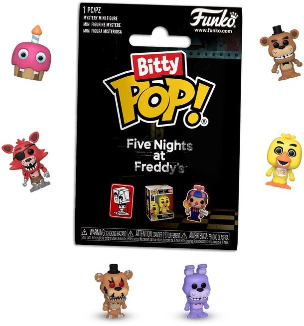 Bitty Pop! Games: Five Nights at Freddy's Singles 32 pcs PDQ