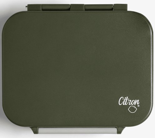 Citron Tritan Snackbox Olive Green