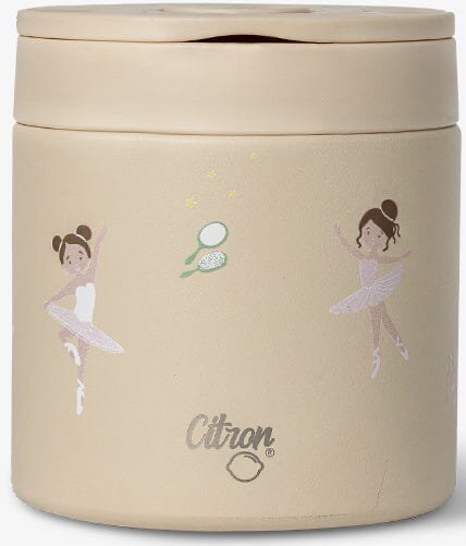 Citron Ss Food Jar 350Ml Ballerina