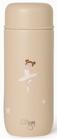 Citron Thermal Baby Flask Ballerina