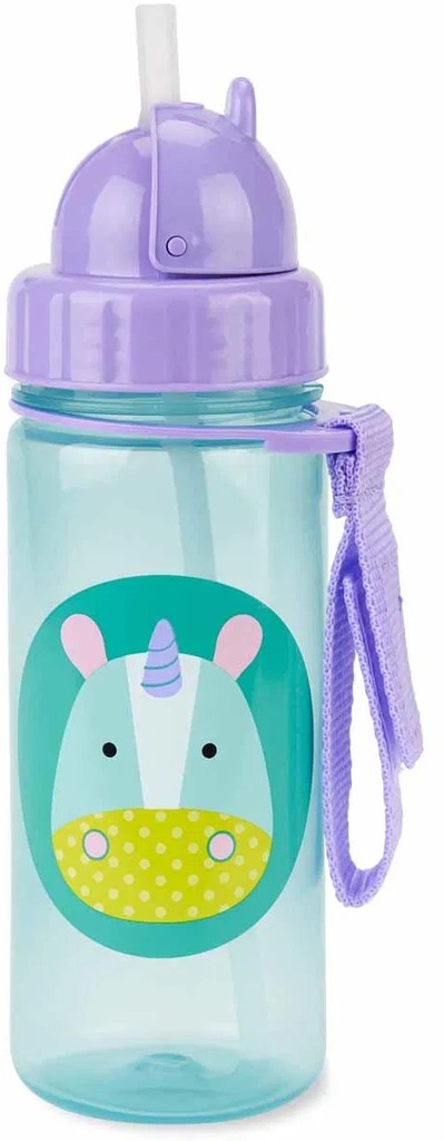 Skip Hop Zoo Straw Bottle Unicorn