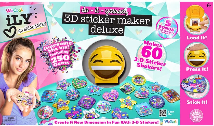 We Cool Ily 3D Sticker Maker