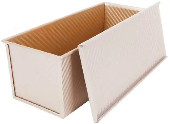 Loaf Pan W/ Lid Corrug 13.5X5.25X4.75In