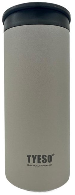Tyeso Wide Mouth Vacuum Tumbler Light Khaki 360Ml 