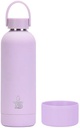 Ts  Vacuum  Bottle With Silicone Base Purple 500Ml 