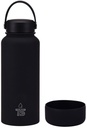 Ts Wide Mouth Vacuum Bottl Black                 1000Ml 