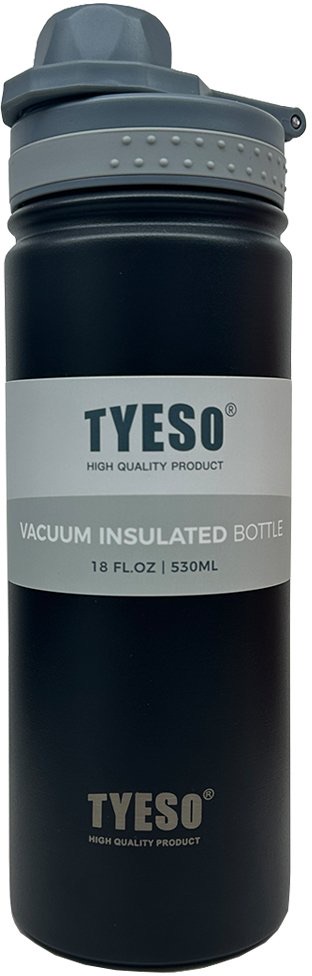 Tyeso Revive Sports  Bottle 530Ml Black