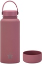 Ts Wide Mouth Vacuum Bottle Plum 1000Ml 